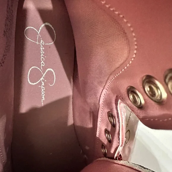 Jessica Simpson Rollstar Rose Gold Multi Sequin ‘Night Out’ Roller Skates - NIB - Picture 7 of 8